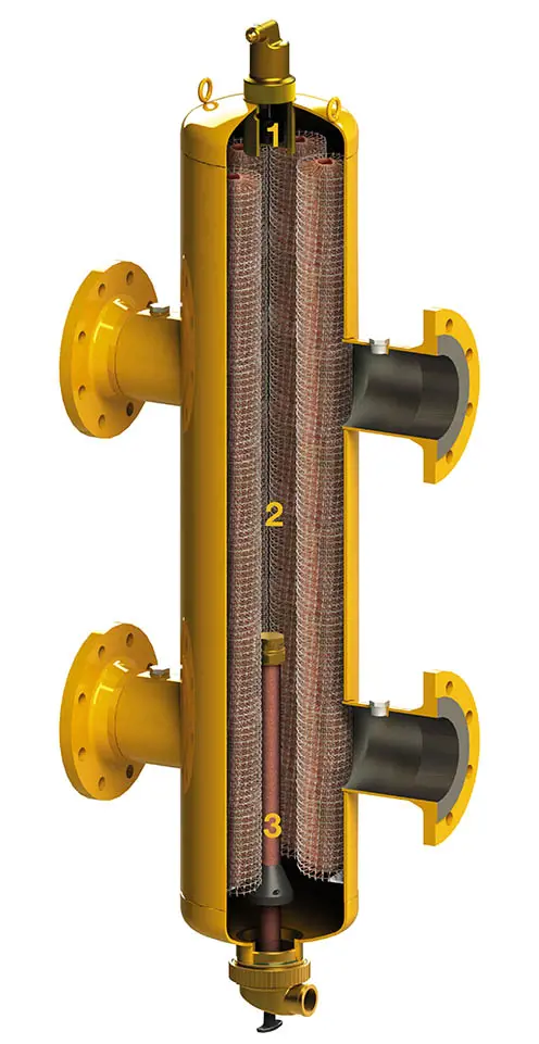 The new SpiroCross, hydraulic balancer incl. air- and dirt separation (with a magnet)