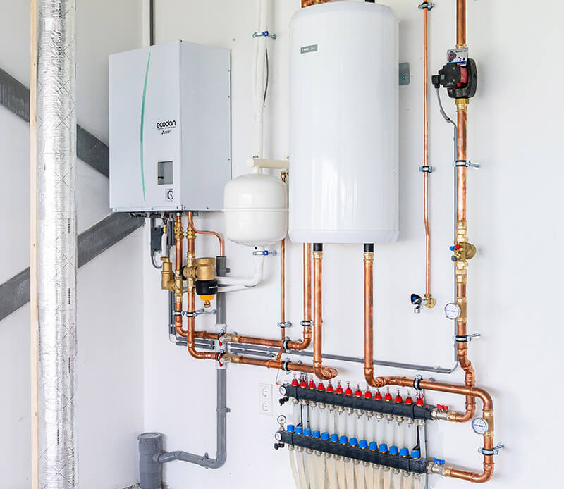 Spirotech - Old heating systems are replaced by heat pumps