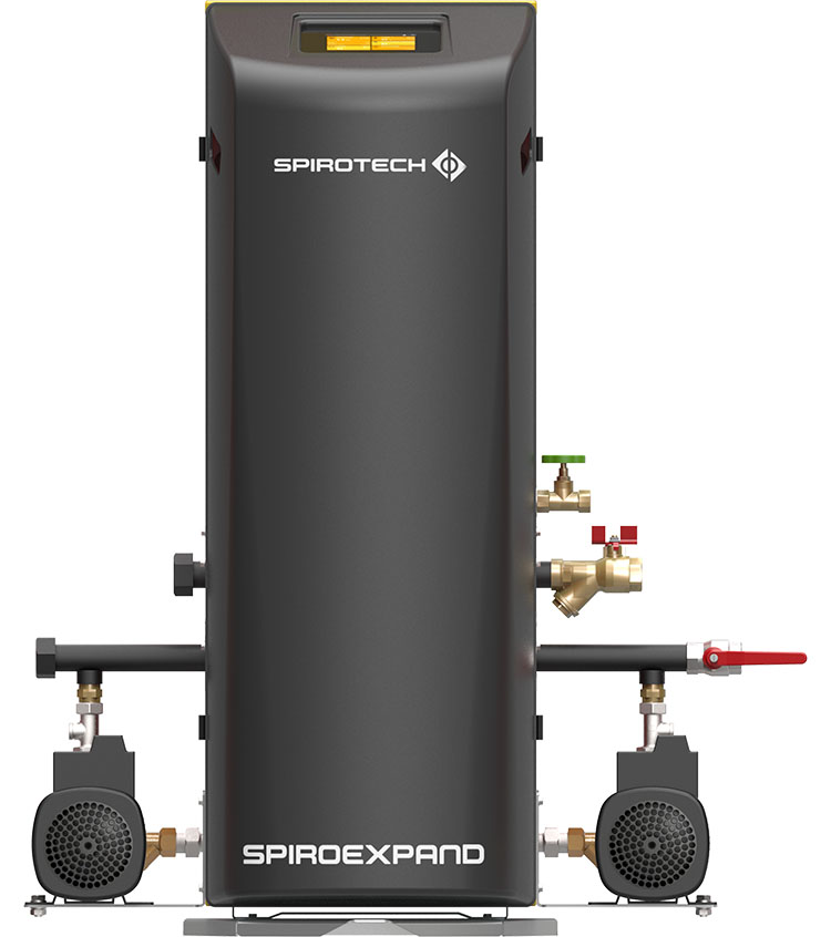 The SpiroExpand MultiControl Modular is an expansion and pressure maintenance unit in a compact design