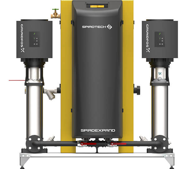 The SpiroExpand TopControl Modular expansion machine for optimal pressure maintenance
