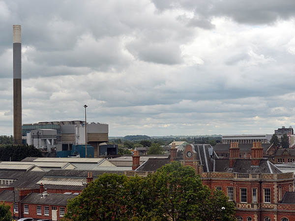 Nottingham District heating network comprises of 98km of insulated pipework carrying pressurised hot water around Nottingham City Centre and St. Anns