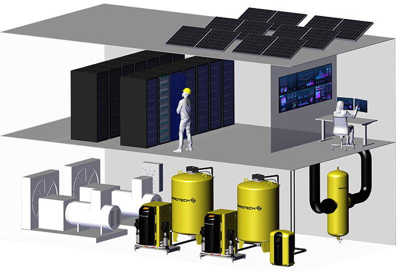 Spirotech innovative products used in datacenters