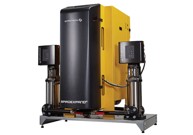 Spirotech SpiroExpand Topcontrol pressurization unit used in data centers